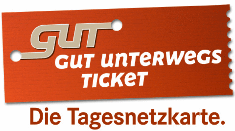 Logo Gut unterwegs Ticket Logo Gut unterwegs Ticket