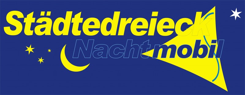 Logo Städtedreieck Nachtmobil Logo Städtedreieck Nachtmobil